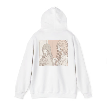Chic Artistic Hoodie - Cozy Unisex Sweatshirt for Everyday Wear, Gift for Art Lovers, Casual Outfit, Warm Layering Essential