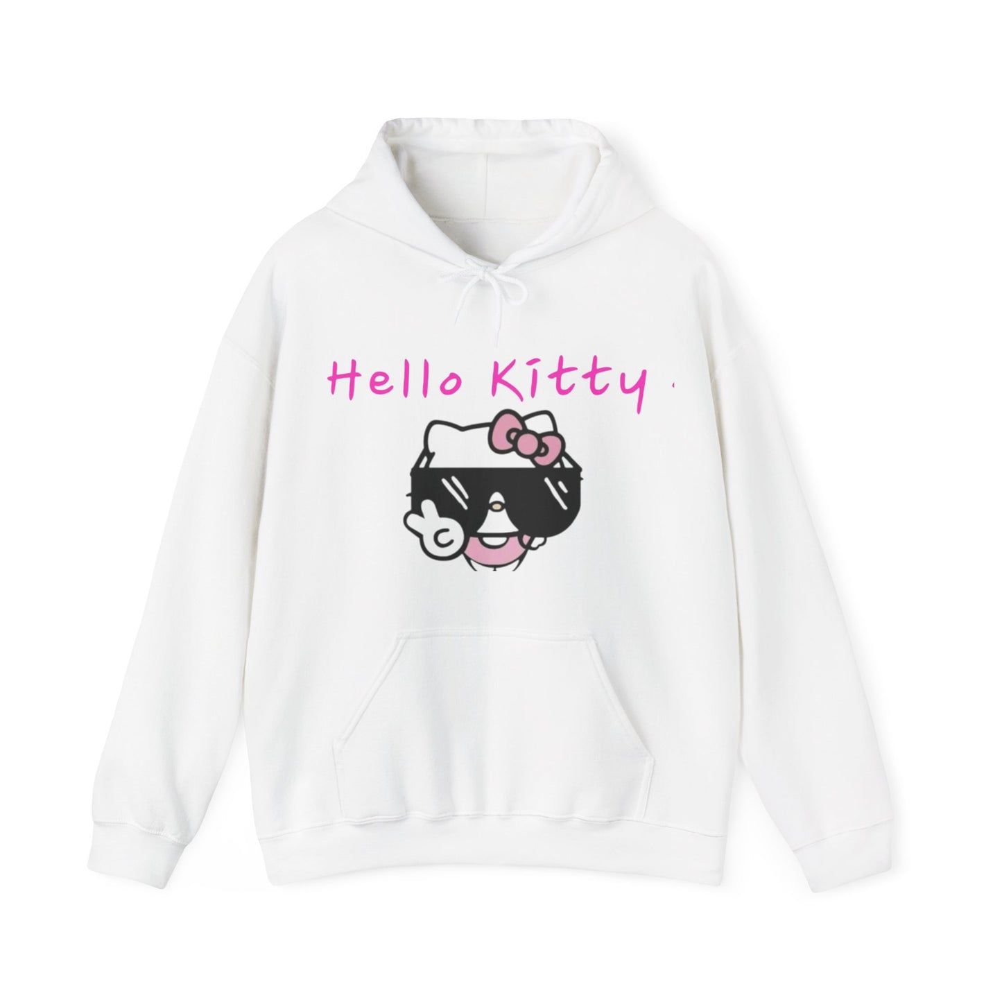 Hello Kitty Unisex Hoodie, Cute Graphic Sweatshirt, Kawaii Apparel, Gifts for Cat Lovers, Cozy Casual Wear