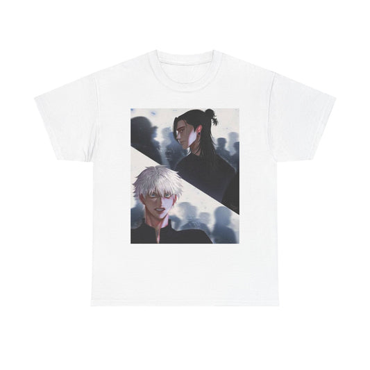 Gojo & Geto Stylish Unisex T-Shirt, Anime Lover Causal Wear for Everyday, Soft Cotton T-Shirt