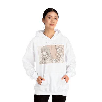 Chic Artistic Hoodie - Cozy Unisex Sweatshirt for Everyday Wear, Gift for Art Lovers, Casual Outfit, Warm Layering Essential