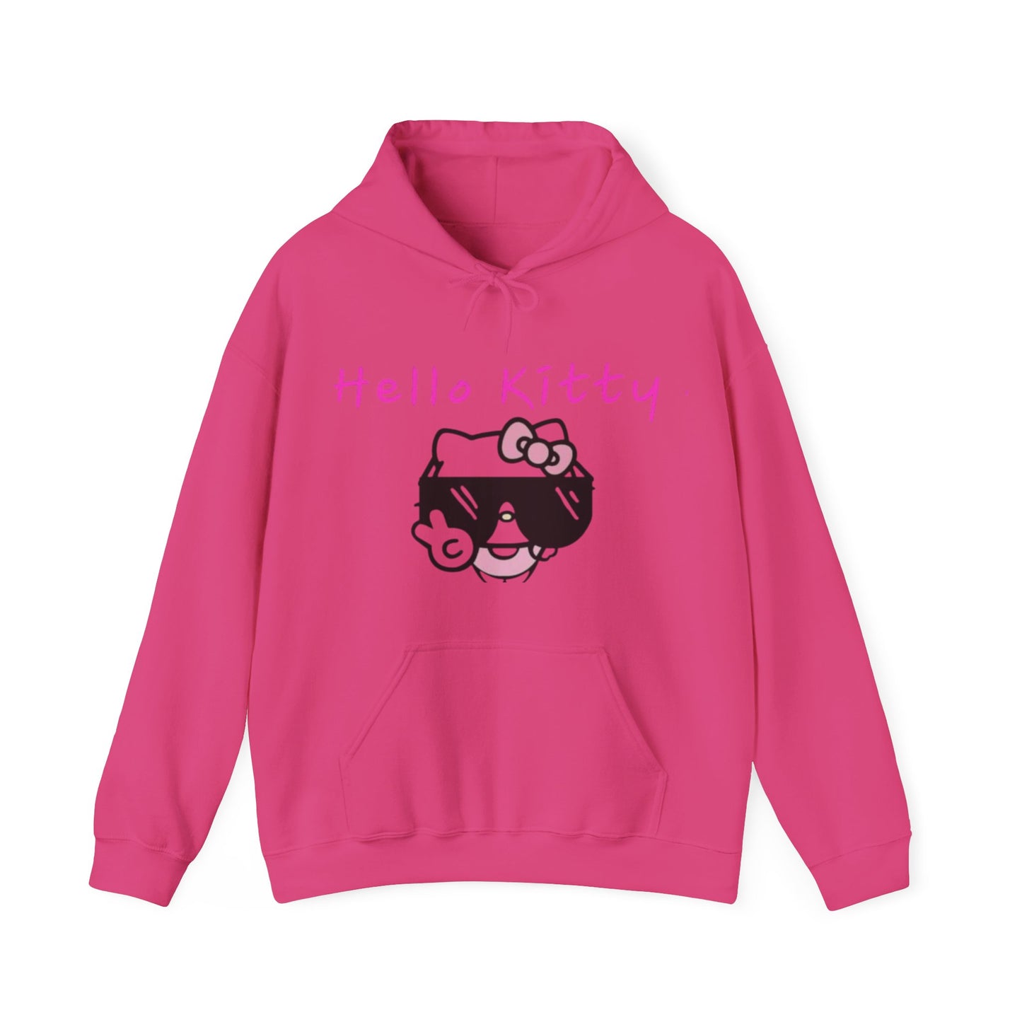 Hello Kitty Unisex Hoodie, Cute Graphic Sweatshirt, Kawaii Apparel, Gifts for Cat Lovers, Cozy Casual Wear