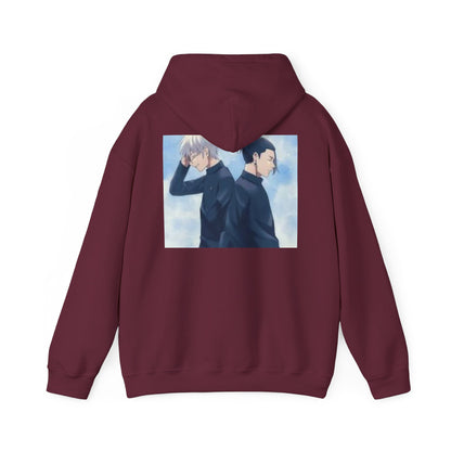Gojo and Geto hoodie, Causal Wear, Comfortable Wear for inside, ouside.