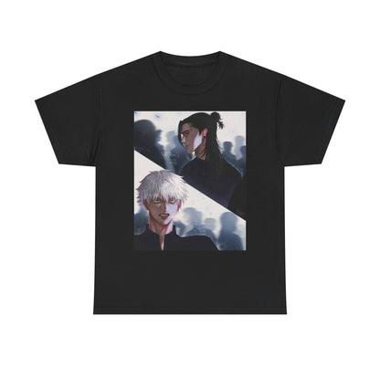 Gojo & Geto Stylish Unisex T-Shirt, Anime Lover Causal Wear for Everyday, Soft Cotton T-Shirt