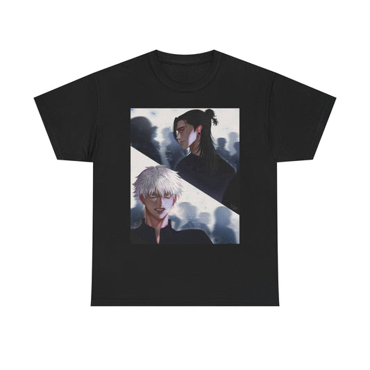 Gojo & Geto Stylish Unisex T-Shirt, Anime Lover Causal Wear for Everyday, Soft Cotton T-Shirt
