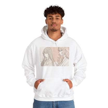 Chic Artistic Hoodie - Cozy Unisex Sweatshirt for Everyday Wear, Gift for Art Lovers, Casual Outfit, Warm Layering Essential