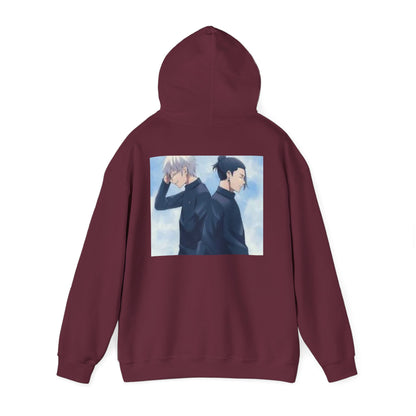 Gojo and Geto hoodie, Causal Wear, Comfortable Wear for inside, ouside.