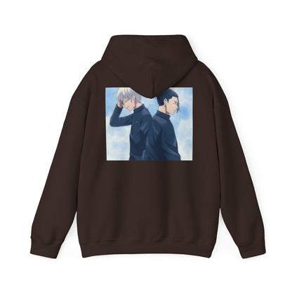 Gojo and Geto hoodie, Causal Wear, Comfortable Wear for inside, ouside.